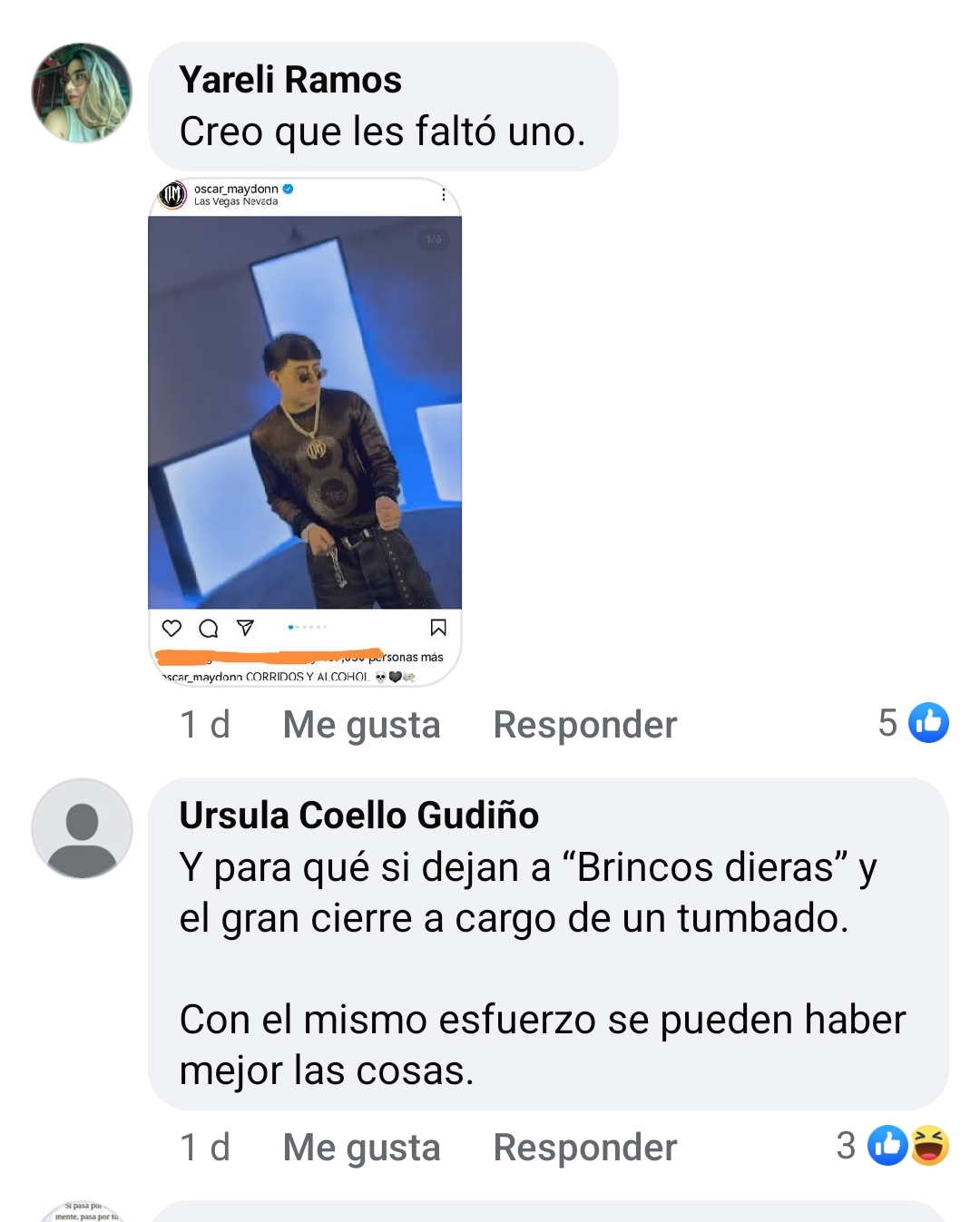 Cancelan a El Komander: algunos de los comentarios expresados en Facebook 