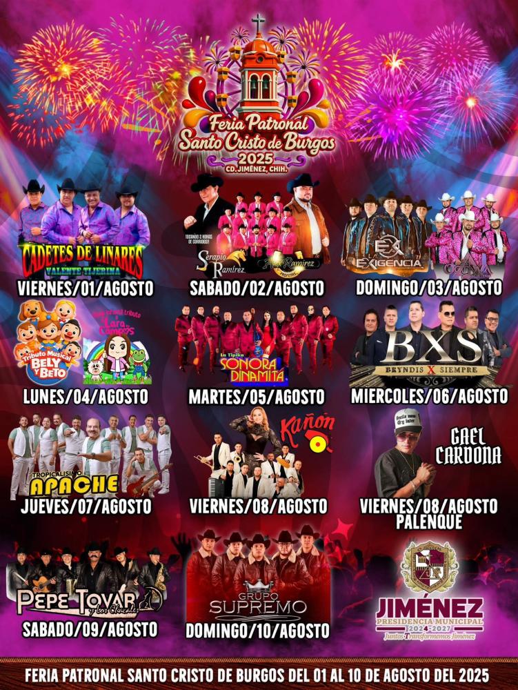 Feria Jiménez Chihuahua 2025