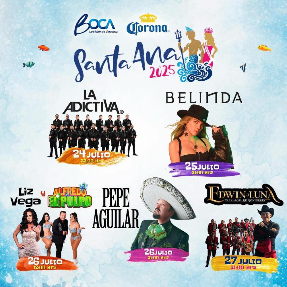 Fiestas de Santa Ana Boca del Río 2025