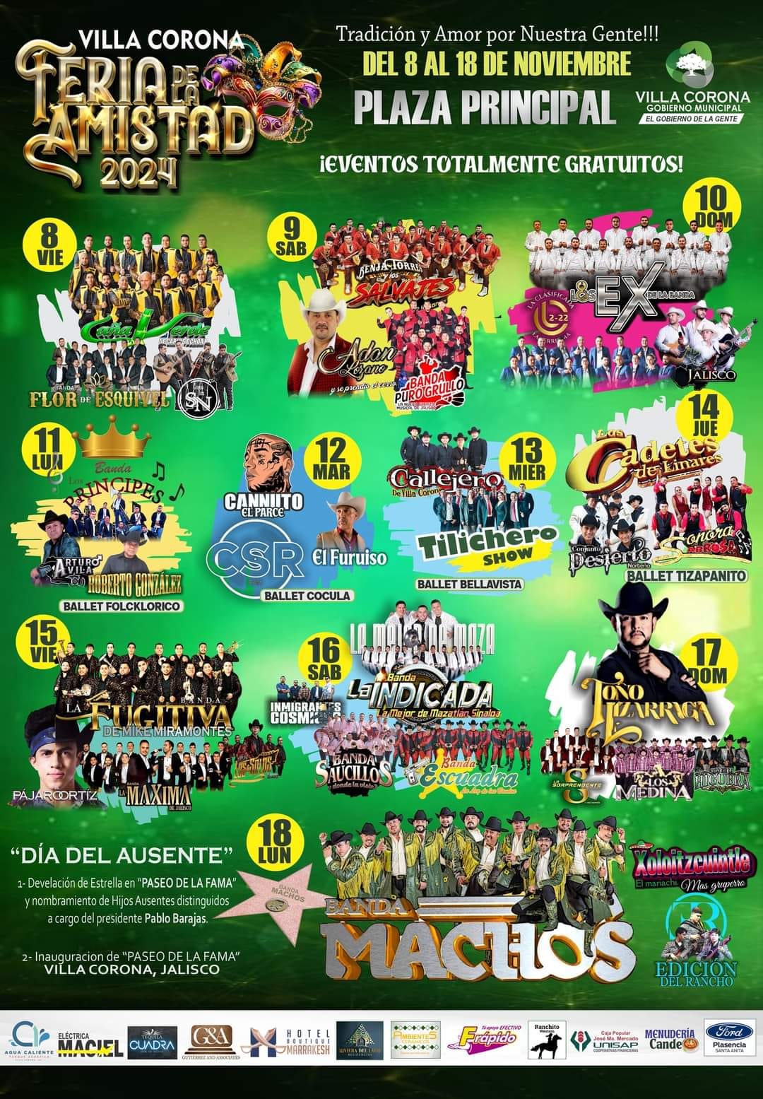 Feria de la Amistad Villa Corona 2024