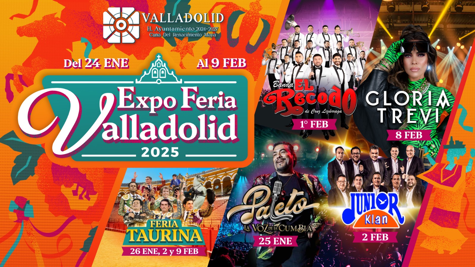 Cartelera Expo Feria Valladolid 2025