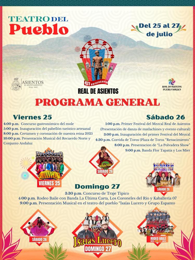 Feria de Aniversario Real de Asientos 2025
