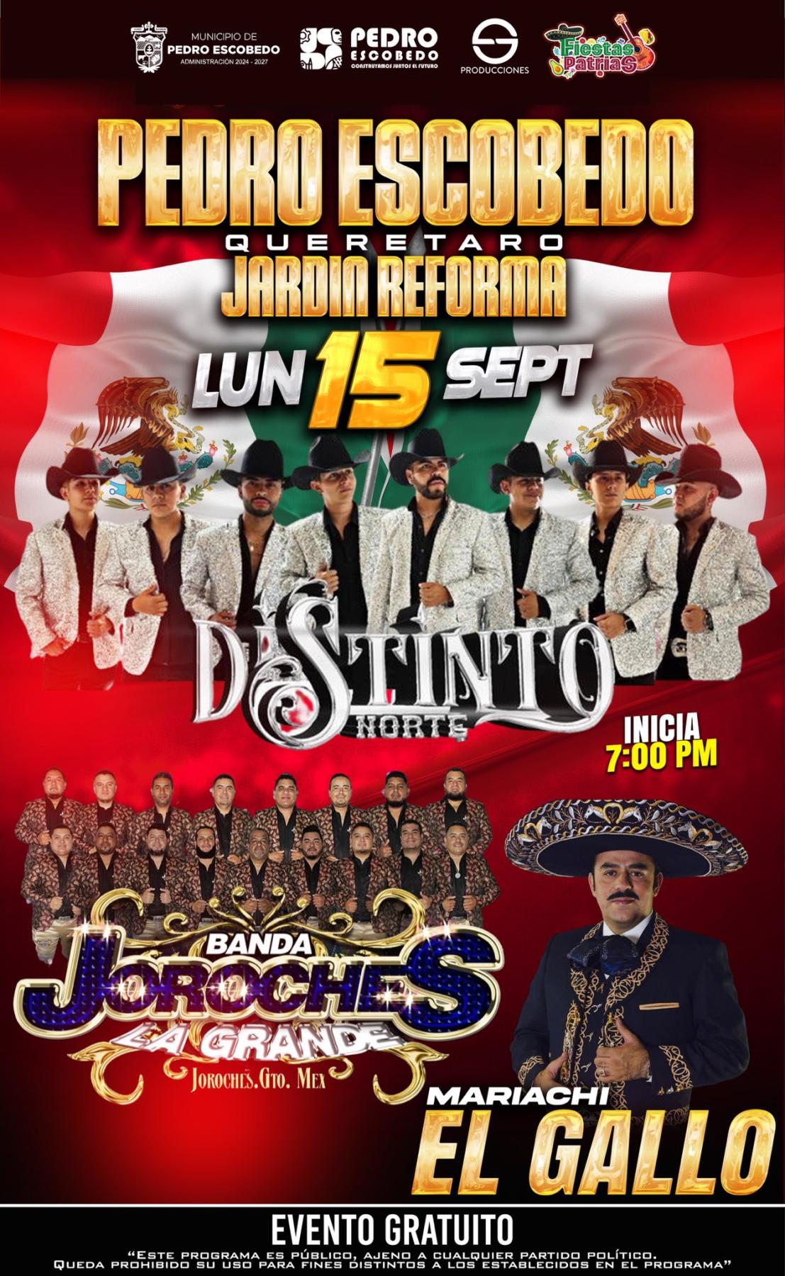 Distinto Norte en las Fiestas Patrias Pedro Escobedo 2025
