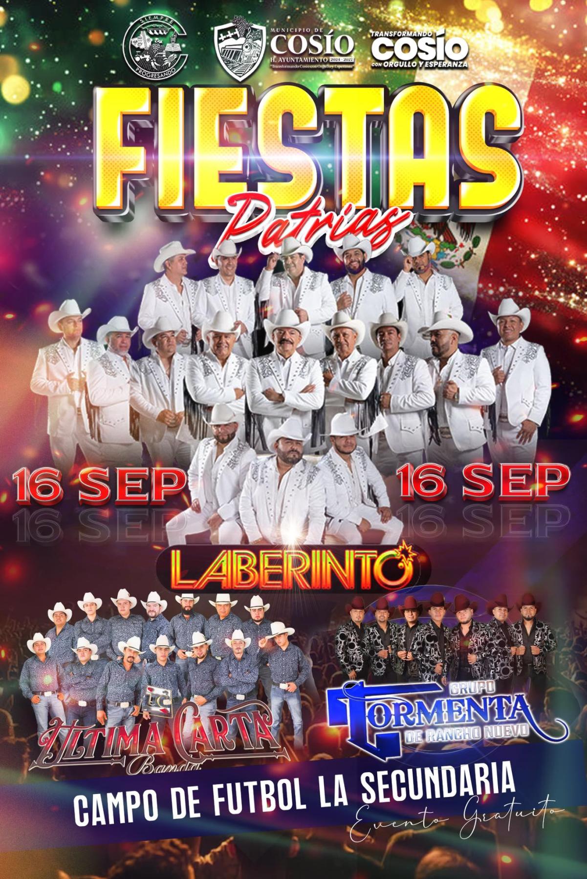 Fiestas Patrias Cosío 2025