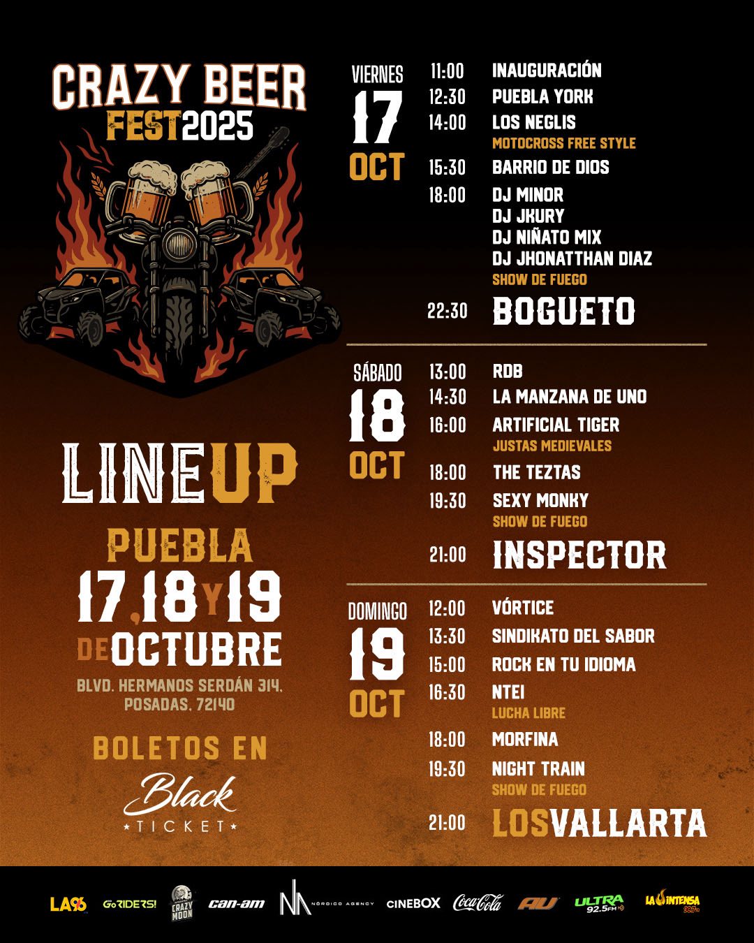 Programa Crazy Beer Fest 2025