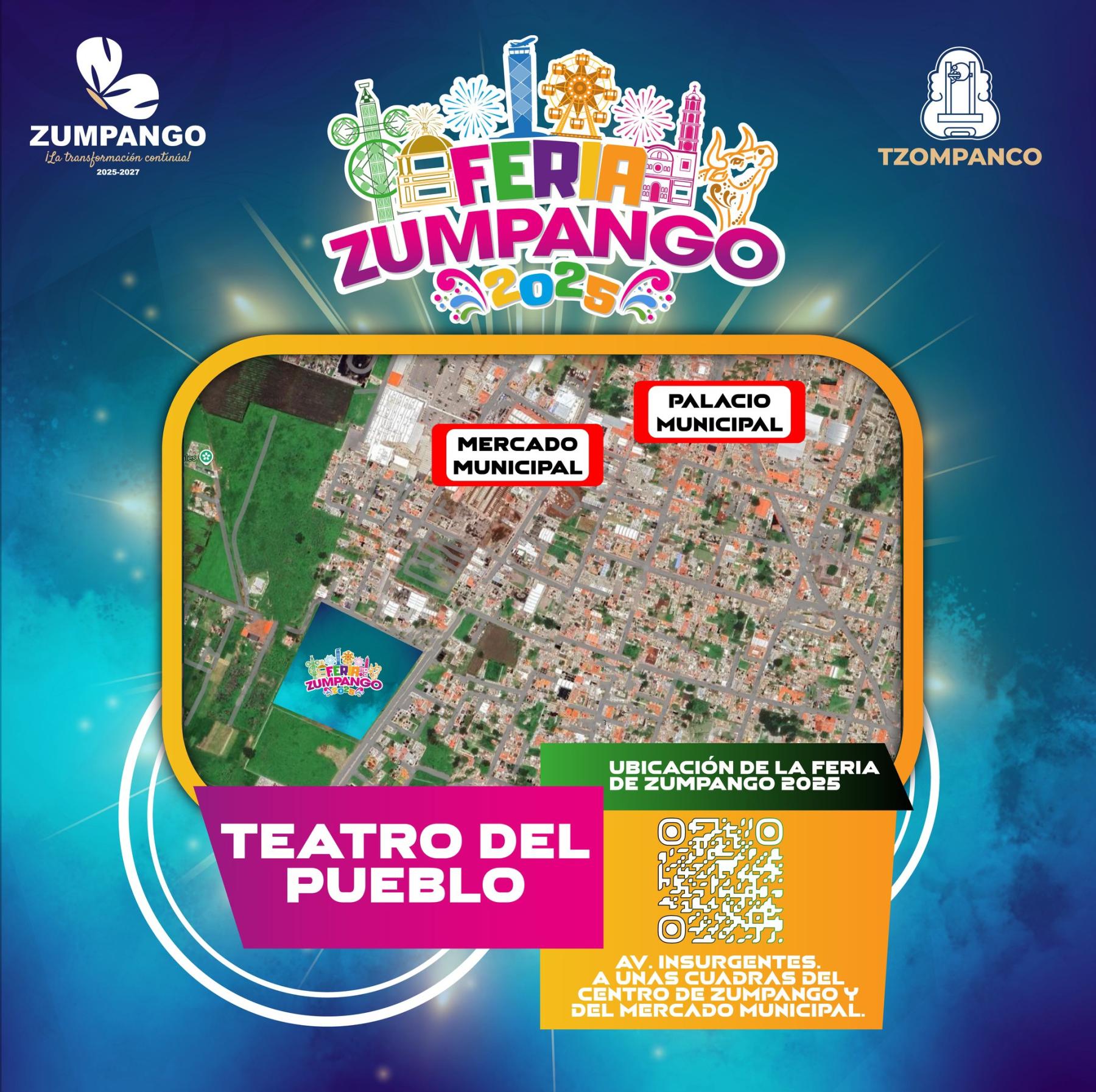 Ubicación Feria Zumpago 2025
