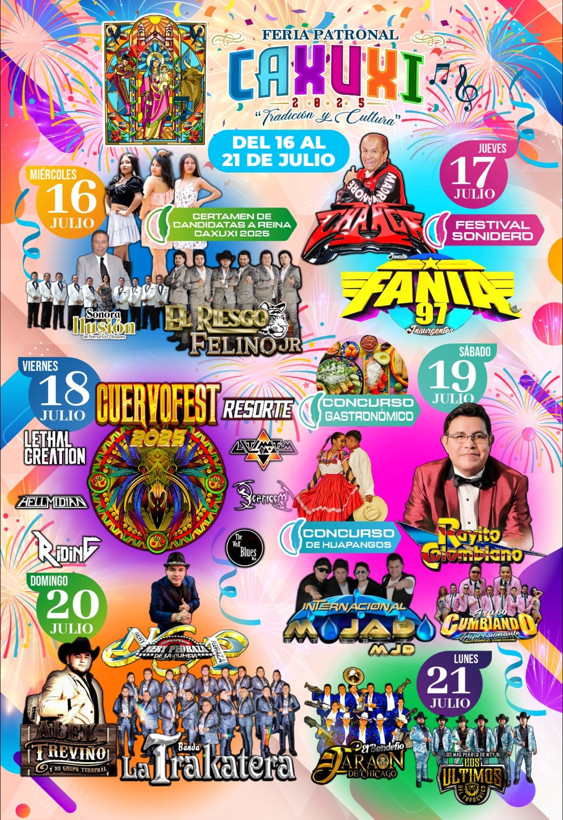 Feria Patronal Caxuxi 2025 