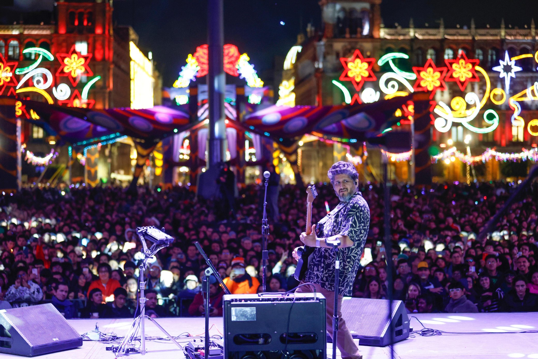 Récord de asistencia en la Verbena Navideña 2024 en el Zócalo