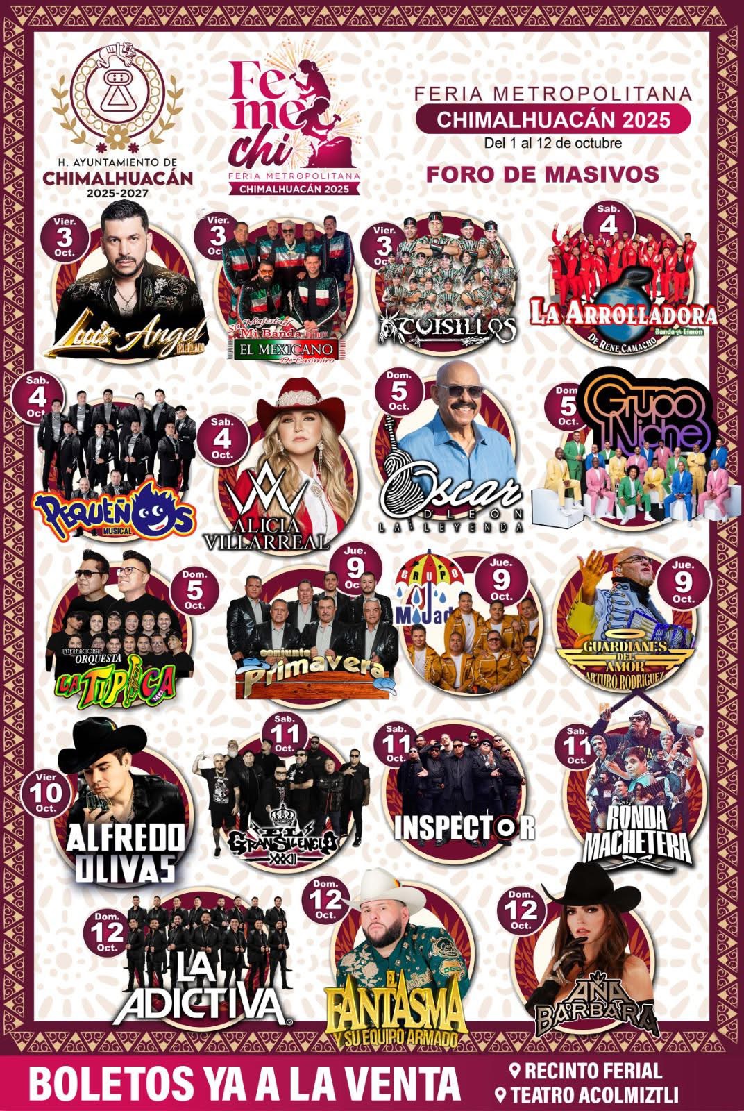 Foro Masivos - Feria Metropolitana Chimalhuacán 2025