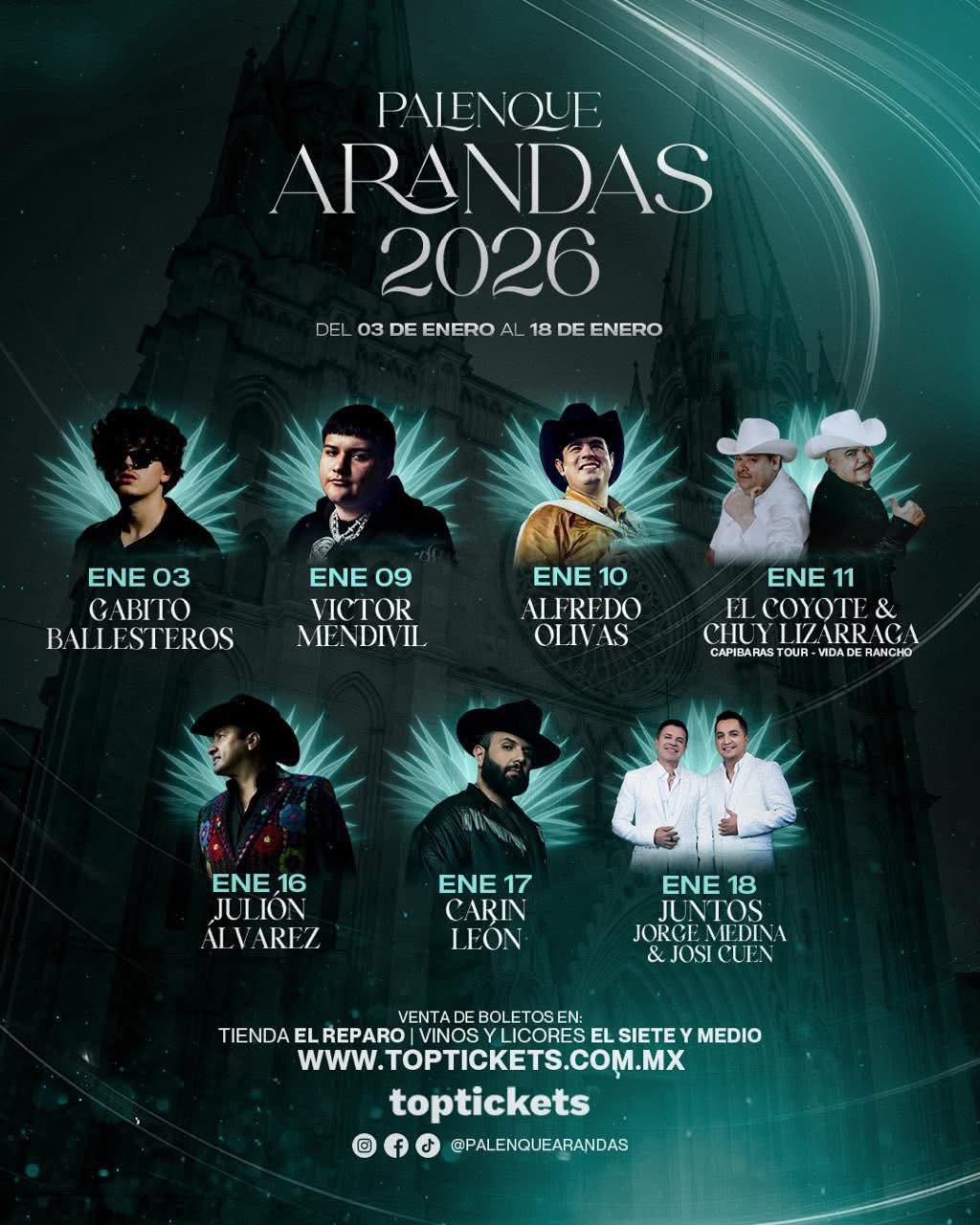 Palenque Arandas 2026