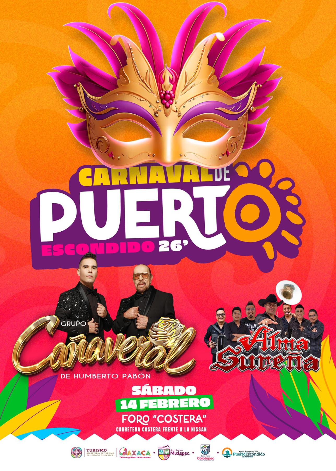 Carnaval Puerto Escondido 2026