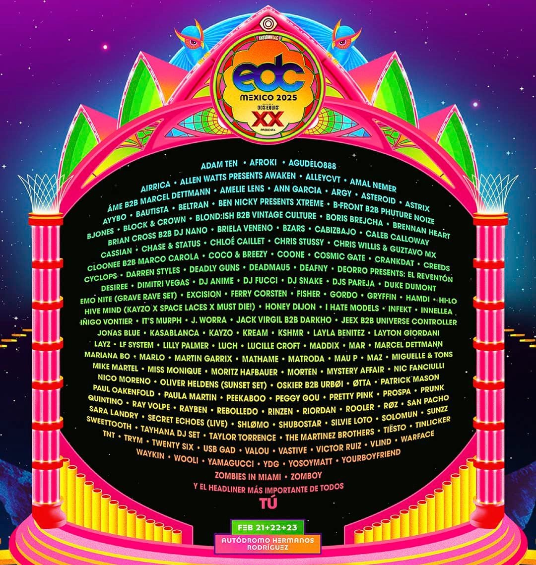 Cartel EDC México 2025