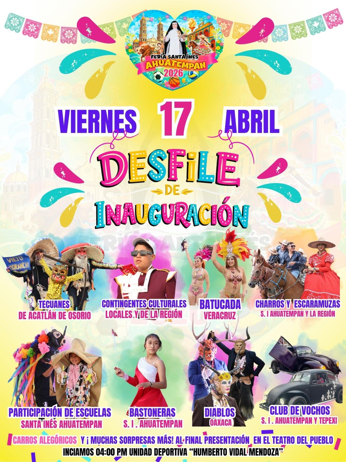 Feria Santa Inés Ahuatempan 2026