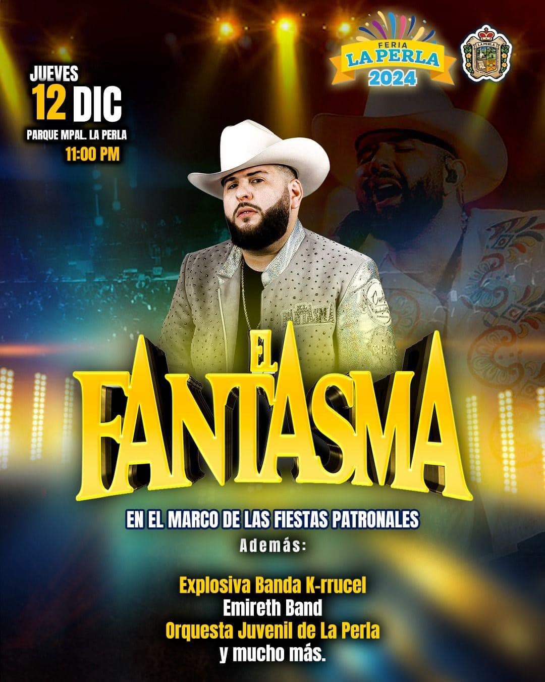 El Fantasma en la Feria La Perla 2024