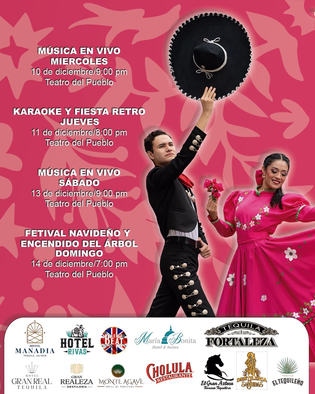 programa Feria Nacional del Tequila 2025