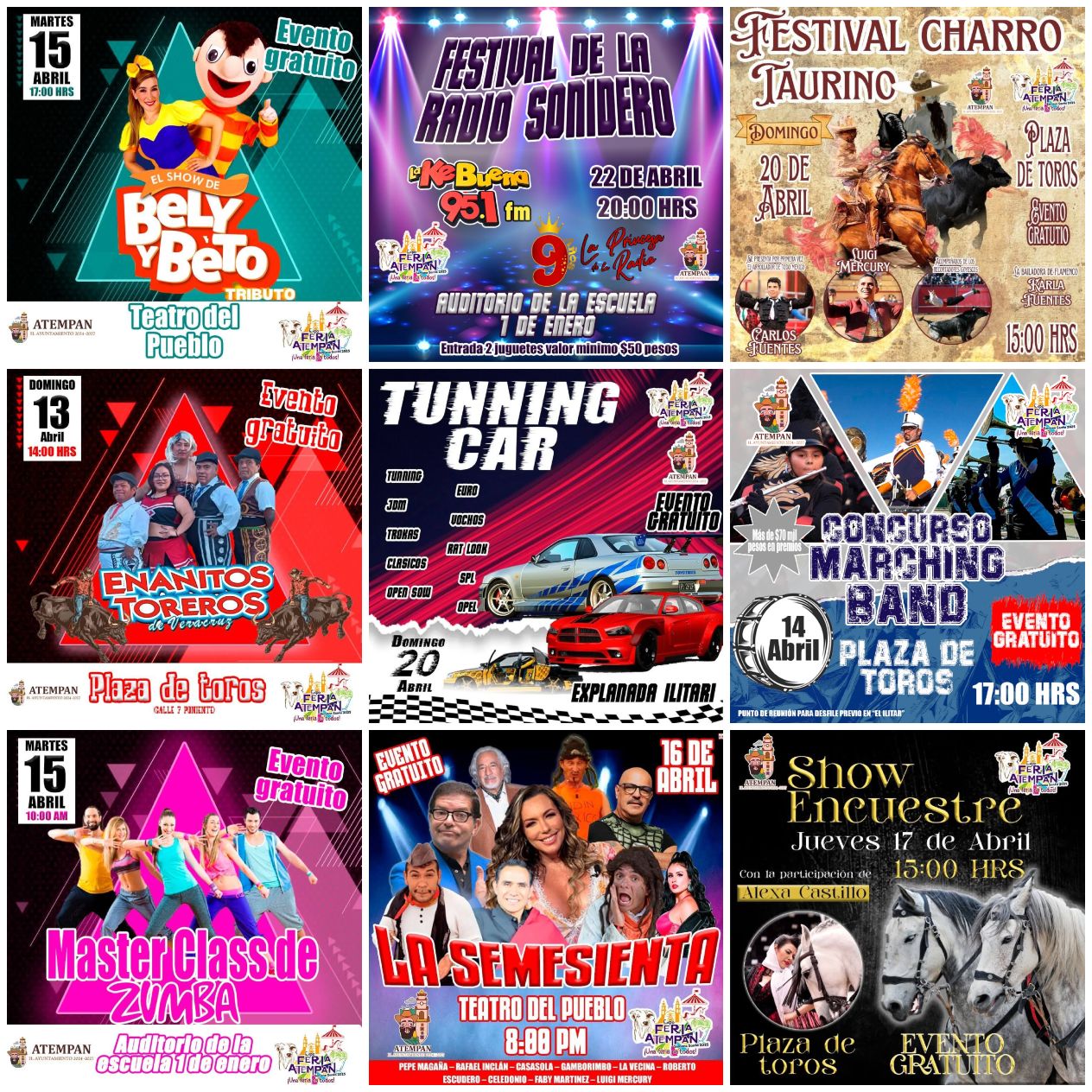 Feria de Semana Santa Atempan 2025