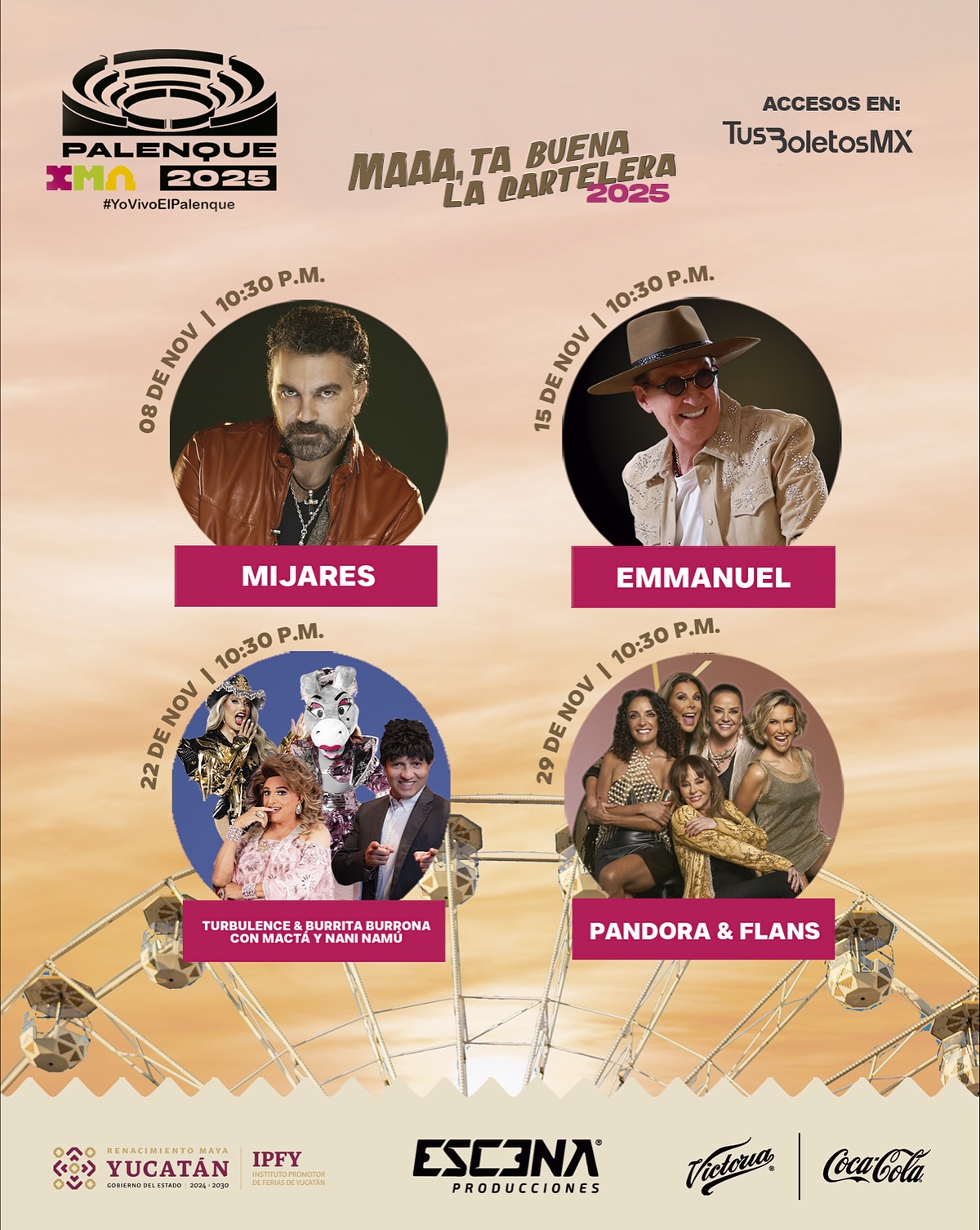 Palenque - Feria Yucatán Xmatkuil 2025