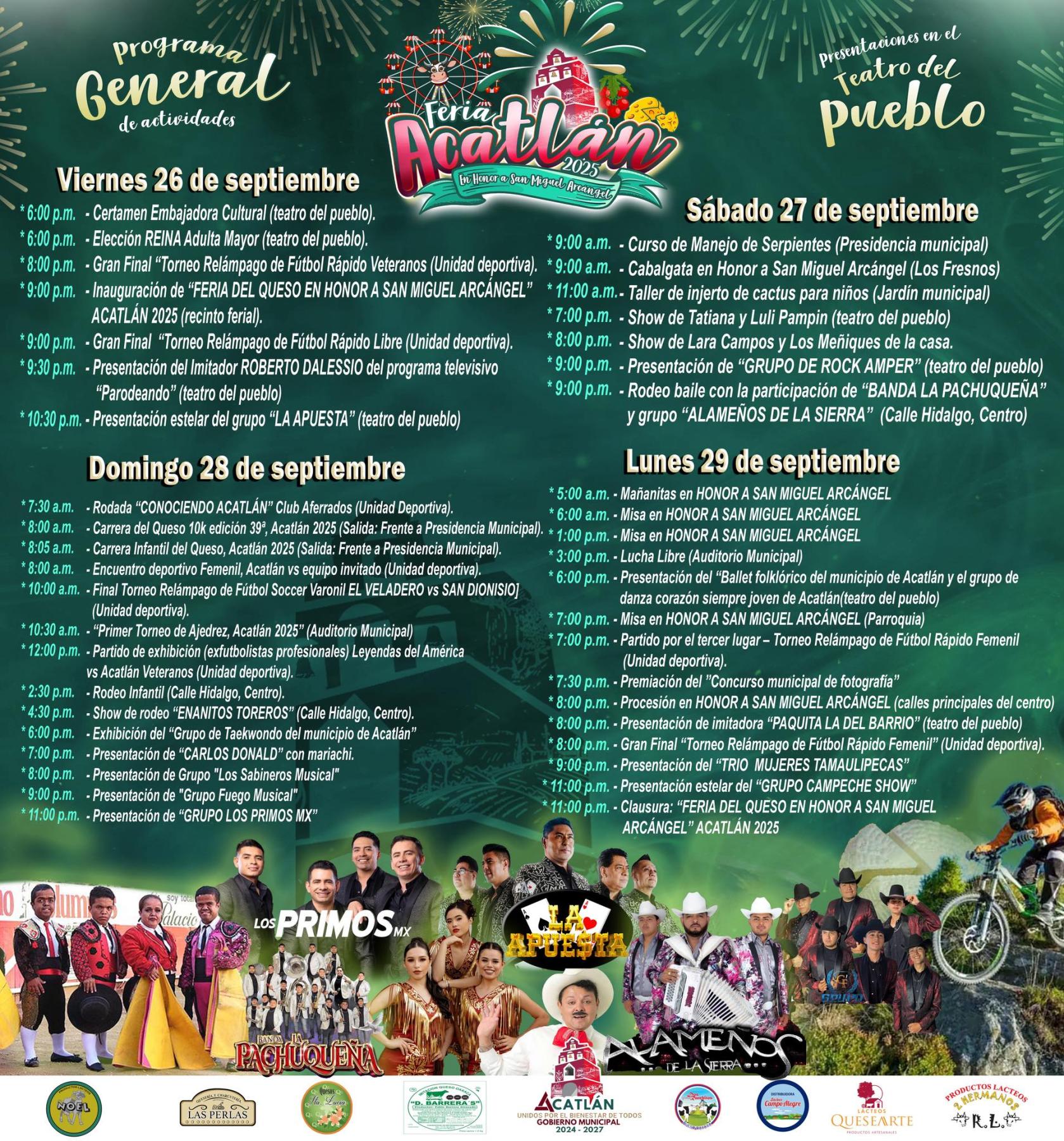 Expo Feria del Queso Acatlán 2025