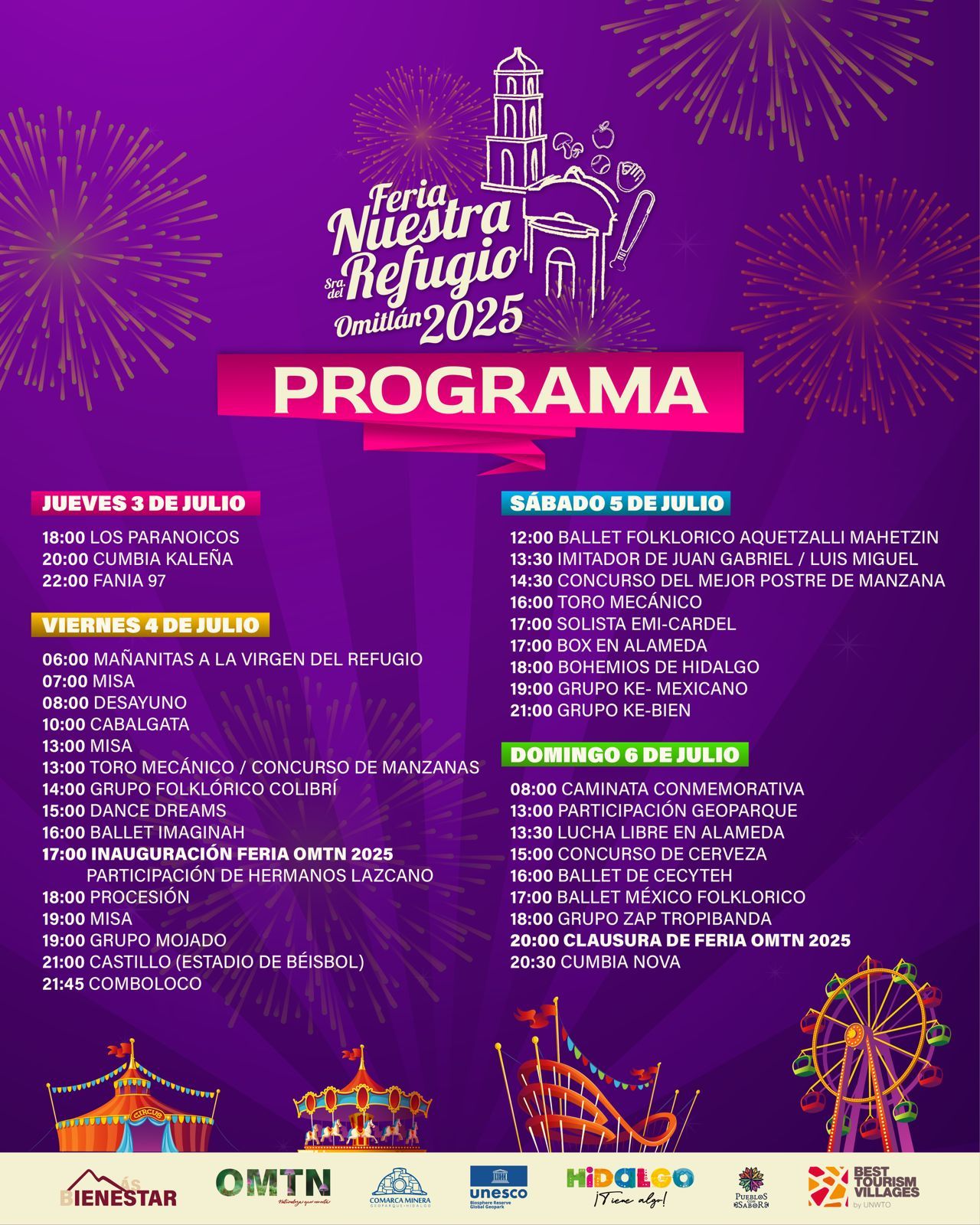 Programa Feria Omitlán 2025