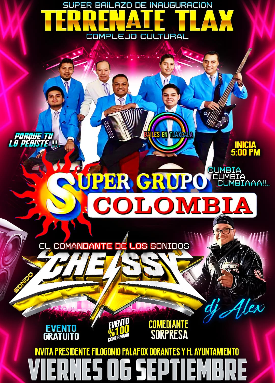 Super Grupo Colombia en la Feria Terrenate 2024