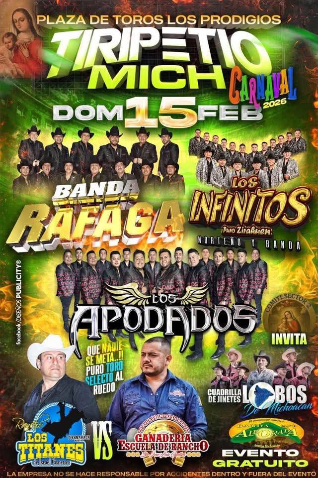 Carnaval Tiripetío 2026