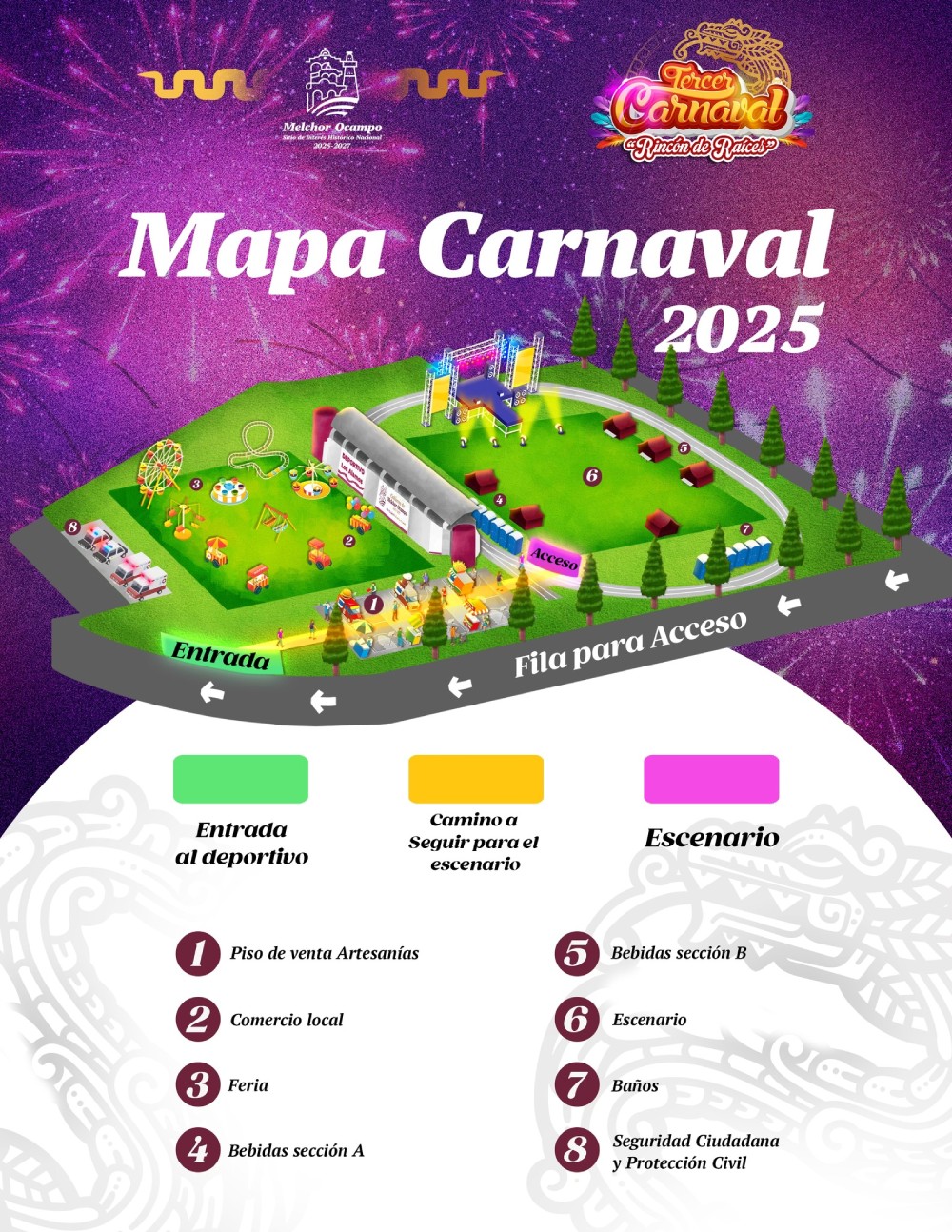 Carnaval Melchor Ocampo 2025