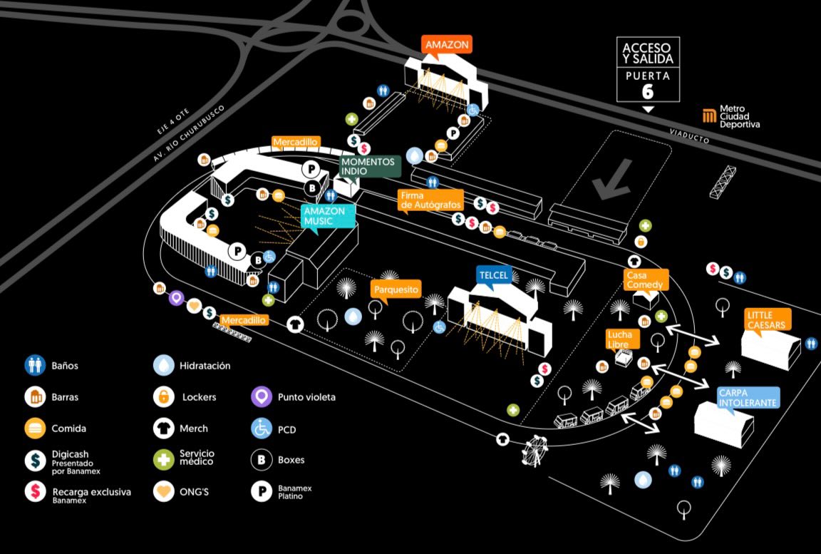 Mapa Vive Latino 2026