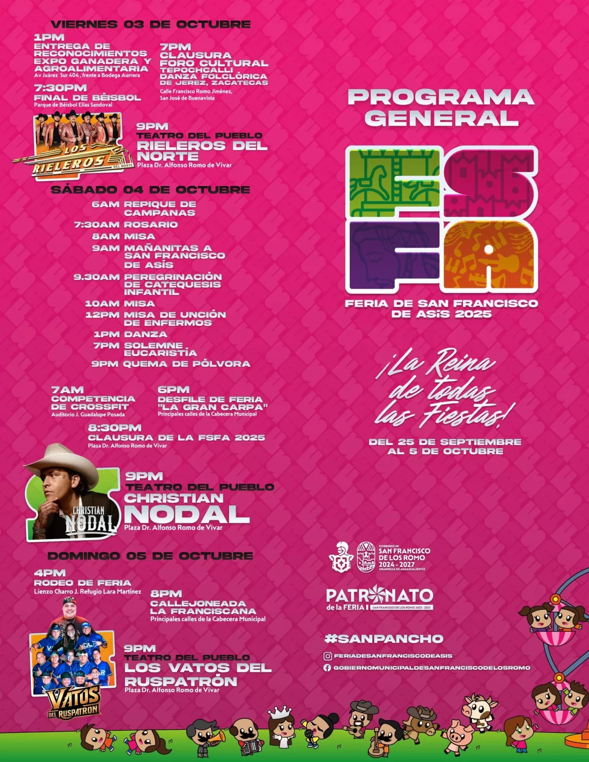 Feria San Francisco de los Romo 2025