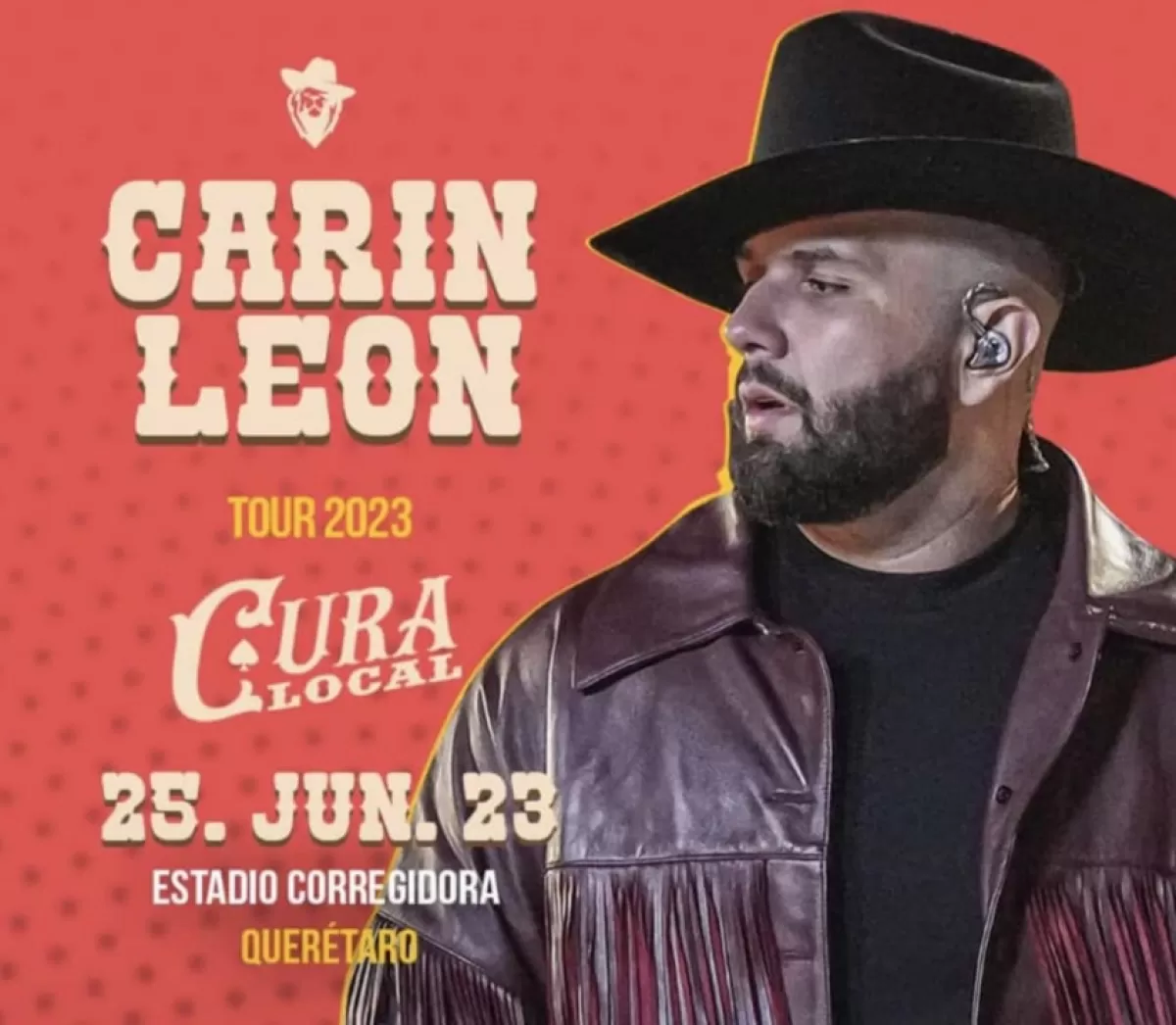 Carin León en el Estadio Corregidora de Querétaro, Junio 2023