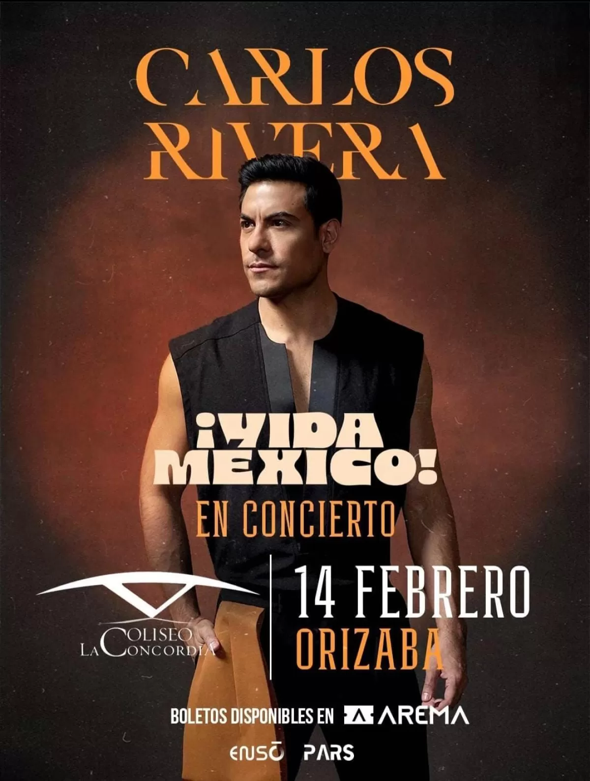 Carlos Rivera en Orizaba 2026