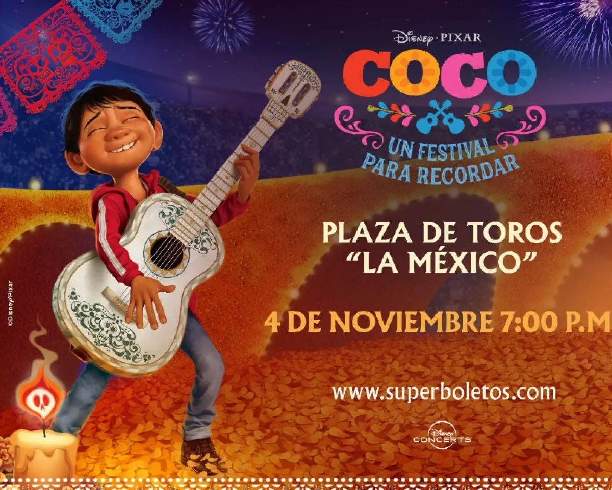 Coco: Un Festival para Recordar, Plaza México, Noviembre 2023
