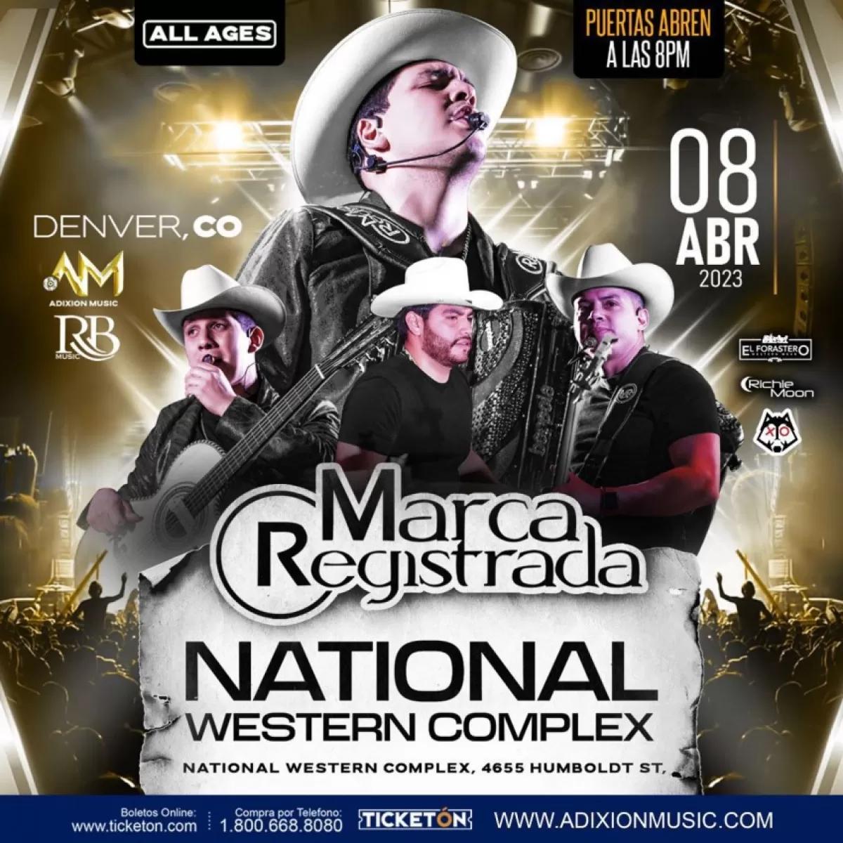 Marca Registrada en Denver, Colorado, Abril 2023