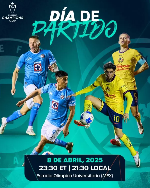Cruz Azul vs América: ¿Cuándo y dónde ver el duelo de Cuartos de Final Vuelta de la Concachampions?